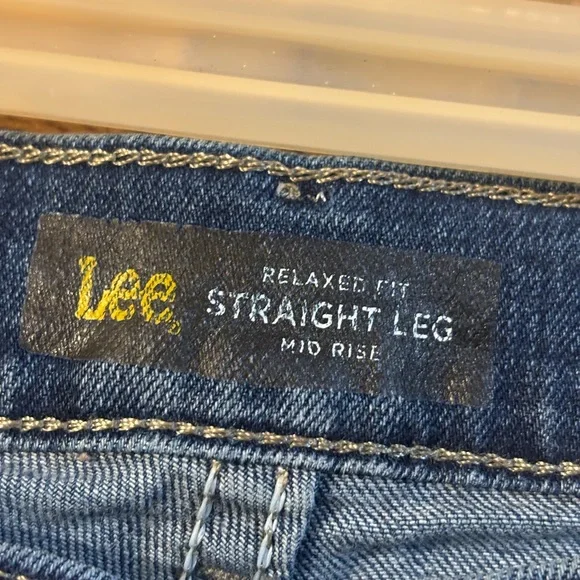 Lee Straight Leg Jeans - Picture 2 of 4
